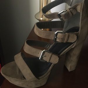 Olive Green Heels